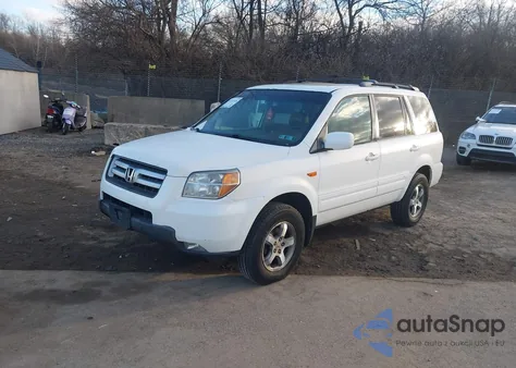 2008 Honda Pilot Ex-L from USA, damaged, VIN 5FNYF18578B037485